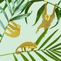 Plant Animal Set Original Three Sloth, Frog And Orangutan Houseplant Decoration, thumbnail 1 of 4