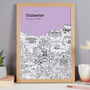 Personalised Chichester Print, thumbnail 7 of 10