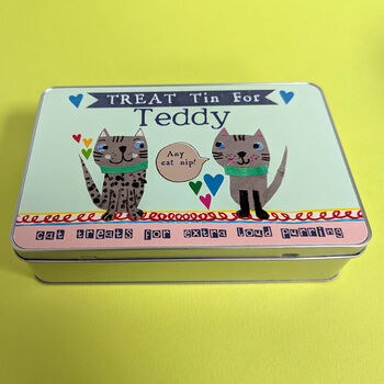 Personalised Cat Treat Tin, 4 of 10