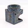 Blue Ceramic Buddha Oil Burner, thumbnail 2 of 2