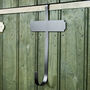 Christmas Wreath Hanger With Plaque, thumbnail 1 of 5