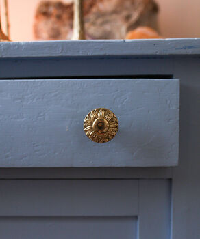 Brass Floral Door Knob, 6 of 6