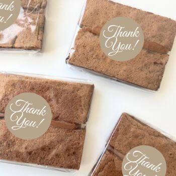 Chocolate Brownie Good Luck Gift, 3 of 7