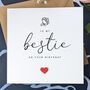 Personalised Handmade Birthday Card For Special Friend, thumbnail 1 of 4