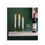Three Arms Metal Candlestick Stand Taper Candle Holder, thumbnail 2 of 5