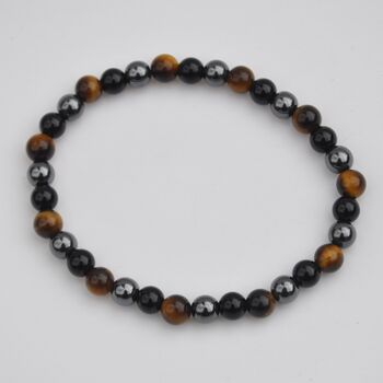 Men's Crystal Bead Bracelet Valentine's Gift For Him, 3 of 11