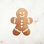 Six X Gingerbread Man Christmas Drinks Toppers, Festive Cocktails, Mulled Wine, Christmas Drinks Decorations, thumbnail 3 of 7