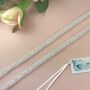 Neve Crystal Attachable Bridal Straps, thumbnail 7 of 10