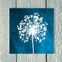 Allium Winter Seed Head Greetings Card, thumbnail 1 of 2