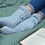 Embroidered Speckled Personalised Slipper Boots, thumbnail 2 of 4