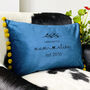 Personalised Names With Heart Velvet Cushion, thumbnail 5 of 10