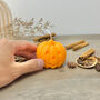 Autumn Orange Pumpkin Candle Halloween Gifts Autumn Candles, thumbnail 10 of 10