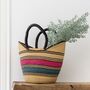 Tema Handwoven Shopping Basket, thumbnail 1 of 5