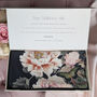 Silk Pillowcase Gift Box Black Floral 100% Pure Soft Mulberry Silk Satin Standard Double Luxury Sleep, thumbnail 1 of 8