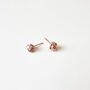 Sterling Silver Friendship Knot Ear Studs, thumbnail 3 of 10