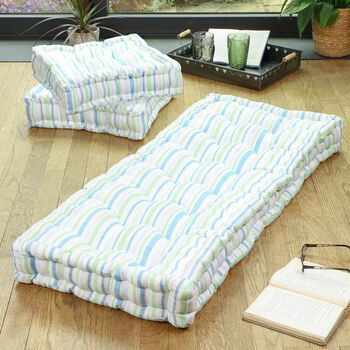 Tenby Stripe Garden Seat Pad Collection, 2 of 6