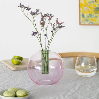 Medium Bubble Glass Vase, 4 of 4