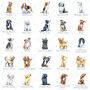 Dog Breed Valentines Ceramic Mug Over 90 Breeds, thumbnail 4 of 8