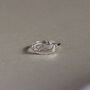 Sterling Silver Loved Word Ring, thumbnail 3 of 4