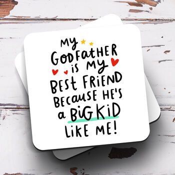 Personalised Mug 'My Godfather Is My Best Friend', 3 of 3