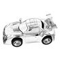 Personalised Silver Plated Racing Car Money Box, thumbnail 3 of 3