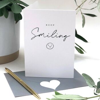 Keep Smiling Card, 4 of 4