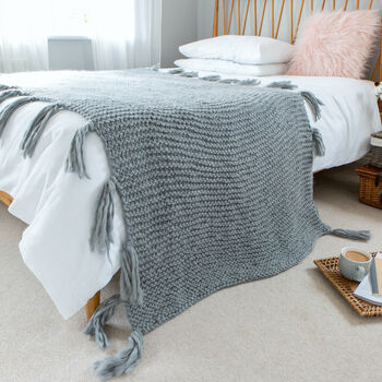 Weekender Blanket Knitting Kit, 2 of 9