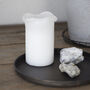 Small Industrial Round Metal Candle Tray, thumbnail 2 of 2