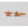Cherry Blossom Cufflinks Silver/Gold/Rose Gold, thumbnail 7 of 9