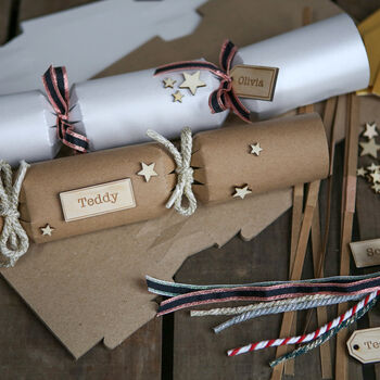 Personalised Diy Fill Your Own Christmas Cracker Kit, 2 of 6