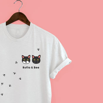 personalised cat tshirt