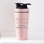 Personalised Best Mum In The World Protein Shaker Bottle, thumbnail 1 of 5