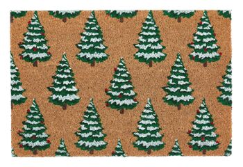 My Mat Printed Coir Christmas Trees, 2 of 5