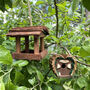 Wooden Bird Care Feeder And Nest Box Gift Set, thumbnail 5 of 9