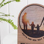 Freestanding Wood Personalised Memories Photo Stand, thumbnail 2 of 5