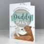 Personalised Daddy Bear Card, thumbnail 1 of 4