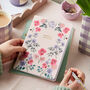 Personalised Wild Floral Stationery Gift Set, thumbnail 2 of 5