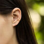 Gold Plated Silver Pavé Ear Cuff, thumbnail 1 of 4