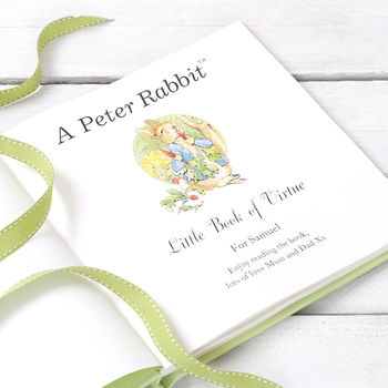 The Personalised Peter Rabbit Little Book Of Virtue, 4 of 10