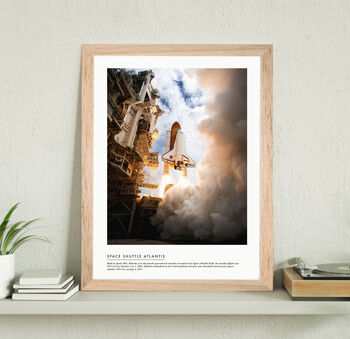 Space Rocket Launch Print, 5 of 8