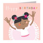 Ballerina Birthday Greetings Card, thumbnail 2 of 4