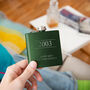 Personalised Year And Message Hip Flask, thumbnail 1 of 10