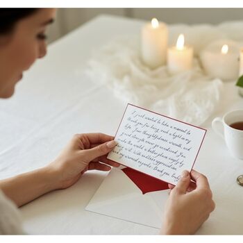 Handwritten Correspondence Cards With Lined Envelopes, 3 of 9