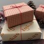 Retro Christmas Personalised Name Wrapping Paper Set, thumbnail 2 of 10