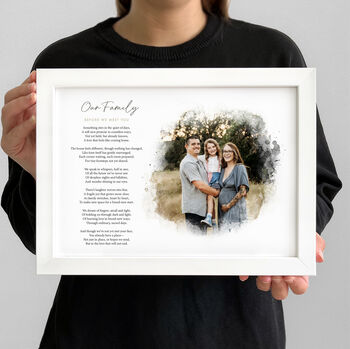 Personalised Anniversary Poem And Photo Print, 8 of 12