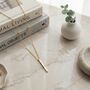 Vertical Gold Bar Necklace, thumbnail 5 of 8