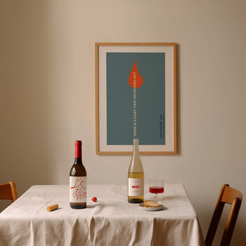 There Is A Light That Never Goes Out Giclée Art Print, 3 of 4