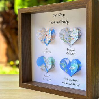 Wedding Gifts For Couples Anniversary Milestone Print, 10 of 10