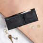 Luxury Mens Leather Wallet, thumbnail 2 of 3