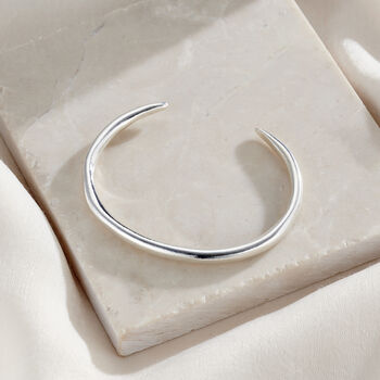 Personalised Talon Open Cuff Bangle, 3 of 8